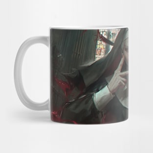 Possessed Nun Horror Mug